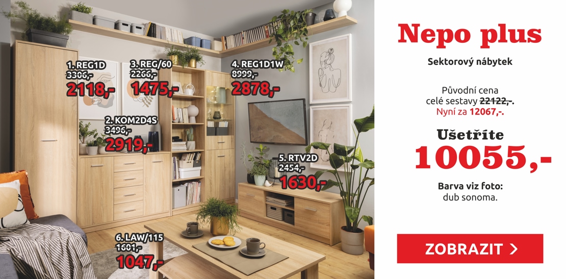 Nábytek série Nepo Plus