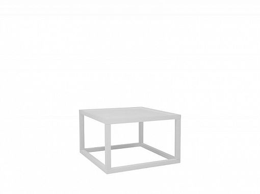 MODAI LAWA konferenční stolek 63 x 63 cm, bílá