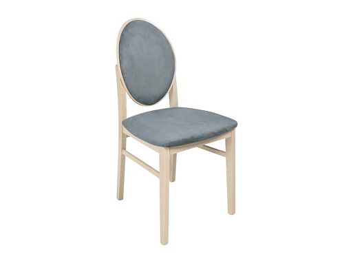 BERNARDIN jídelní židle, dub sonoma/šedá