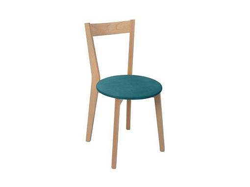 Jídelní židle, Ikka, dub sonoma/tyrkys