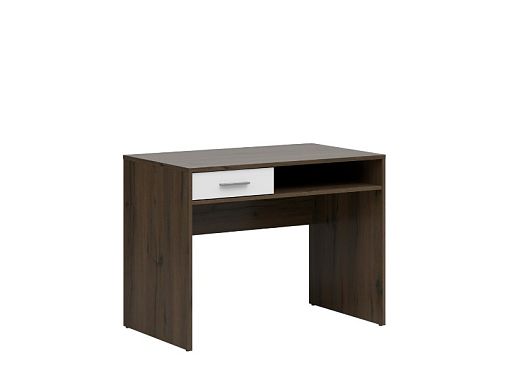 Nepo Plus Psací stůl BIU1S, dub ušlechtilý/bílá