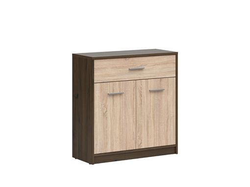 NEPO PLUS komoda KOM2D1S, dub ušlechtilý/dub sonoma