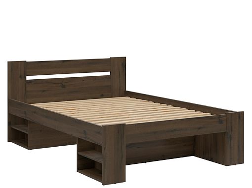 NEPO PLUS postel 140 cm, dub ušlechtilý