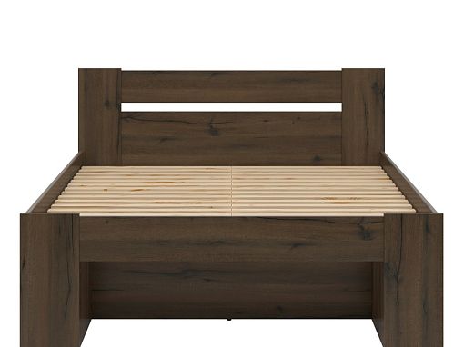 NEPO PLUS postel 140 cm, dub ušlechtilý