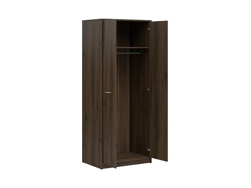 NEPO PLUS šatní skříň SZF2D, dub ušlechtilý