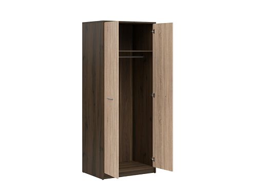 NEPO PLUS šatní skříň SZF2D, dub ušlechtilý/dub sonoma
