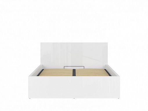 TETRIX postel s roštem LOZ/160/B, bílý lesk