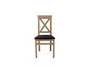 Bergen Jídelní židle, modřín sibiu zlatý TX118/Solar 99 black