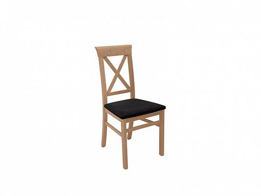 Bergen Jídelní židle, modřín sibiu zlatý TX118/Solar 99 black