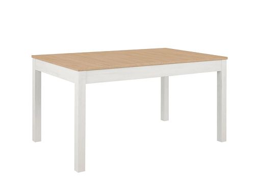LOKSA jídelní stůl STO (ST003), borovice bílá andersen