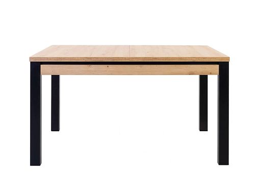 PONT jídelní stůl STO (ST005), dub artisan/černý mat