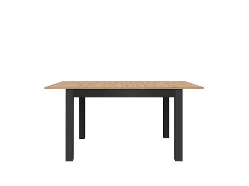 RAMEN PLUS MINI rozkládací jídelní stůl, 100 x 60 cm, dub artisan/černá