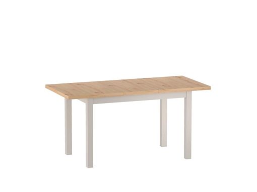 RAMEN PLUS MINI rozkládací jídelní stůl, 100 x 60 cm, dub artisan/kašmír