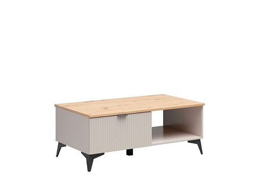 Konferenční stolek Velton LAW1S, kašmír/dub artisan/béžová písková