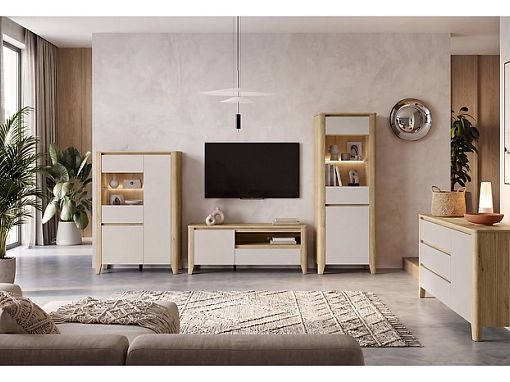 Šatní skříň Sawira SZF2D2S, dub mauvella/kašmír