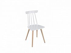 PATYCZAK Modern jídelní židle bílá/dub sonoma