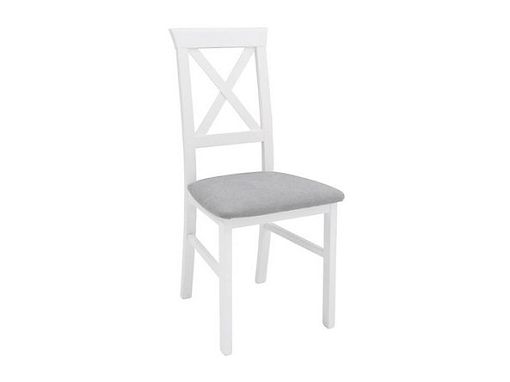 Jídelní židle ALLA TYP 3, bílá teplá