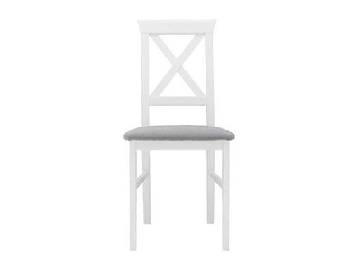Jídelní židle ALLA 3, bílá teplá