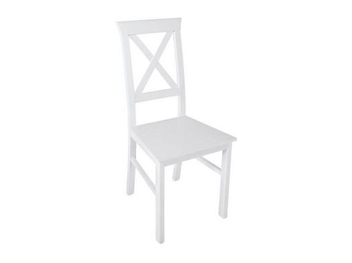 Jídelní židle ALLA TYP 4, bílá teplá