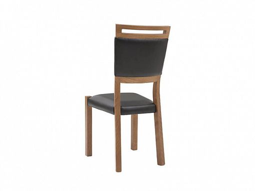 GENT 2 jídelní židle, dub stirling/černá