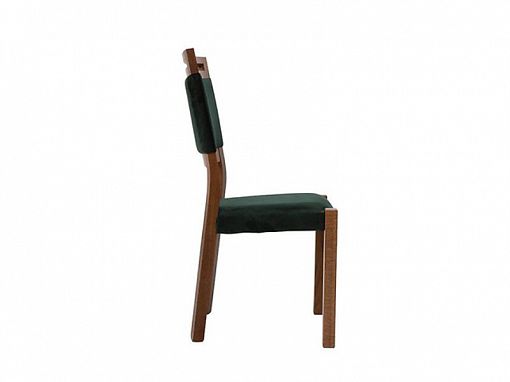 Jídelní židle GENT TYP 2, dub stirling/zelená