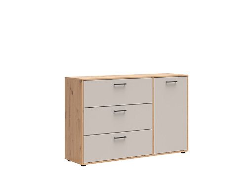 Komoda Hinton KOM1D3S, dub artisan/kašmír