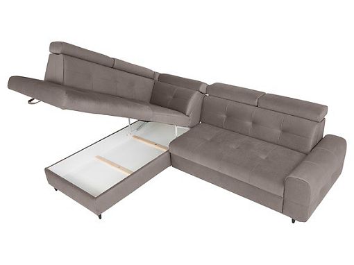 MATRAS RECBK.2F rohová sedací souprava, pravá, šedá